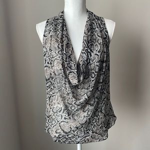 INC International Concepts Snake Print Top